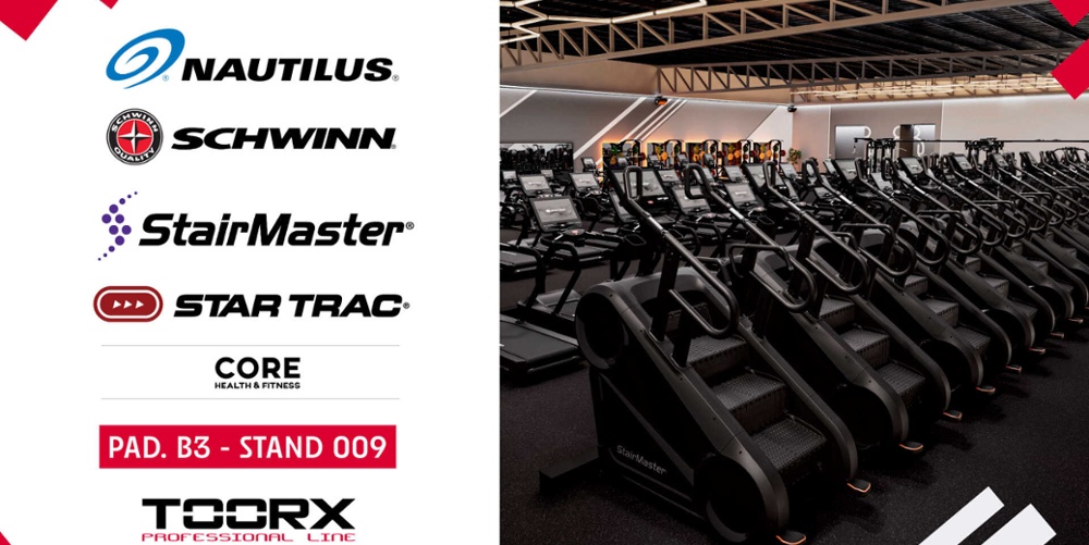 TOORX celebra a RIMINI WELLNESS l'accordo con CORE Health & Fitness
