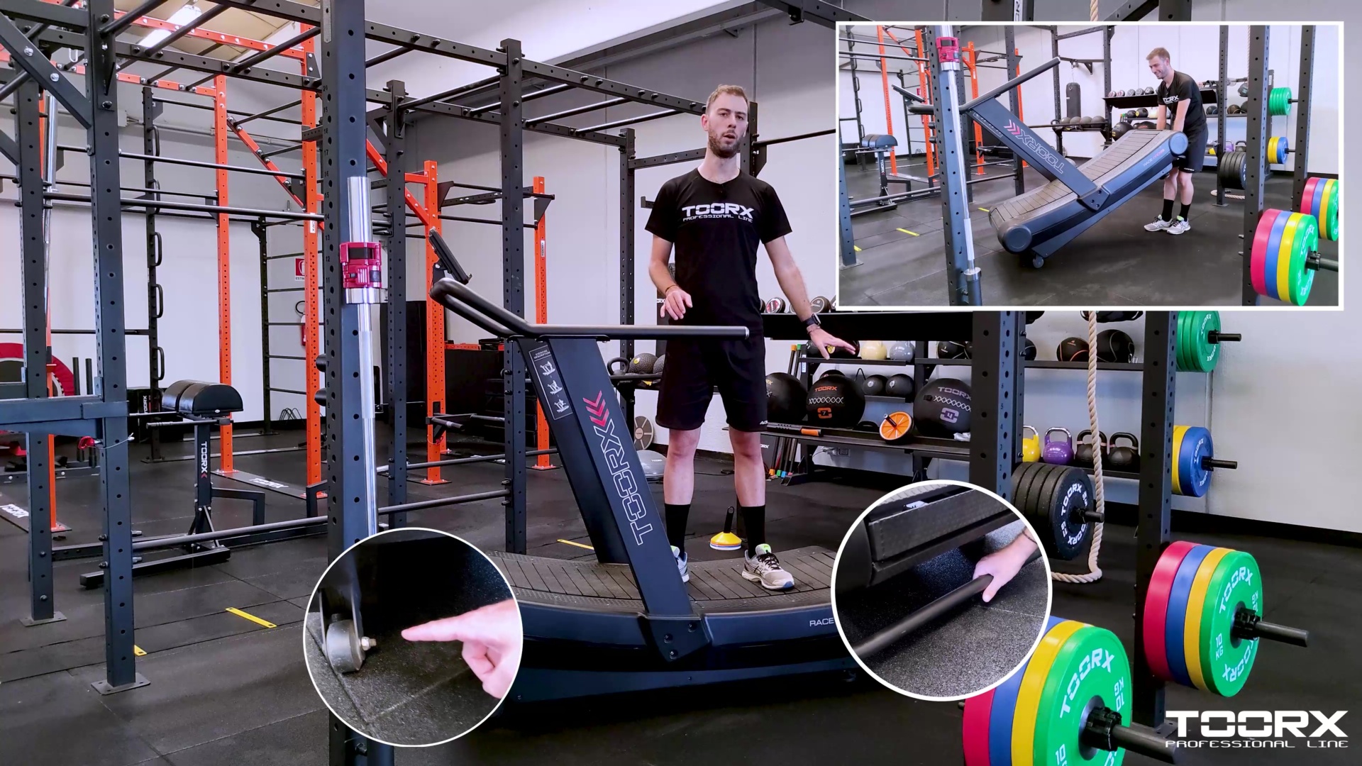 RACE CROSS - Tapis roulant curvo - Curved Treadmill